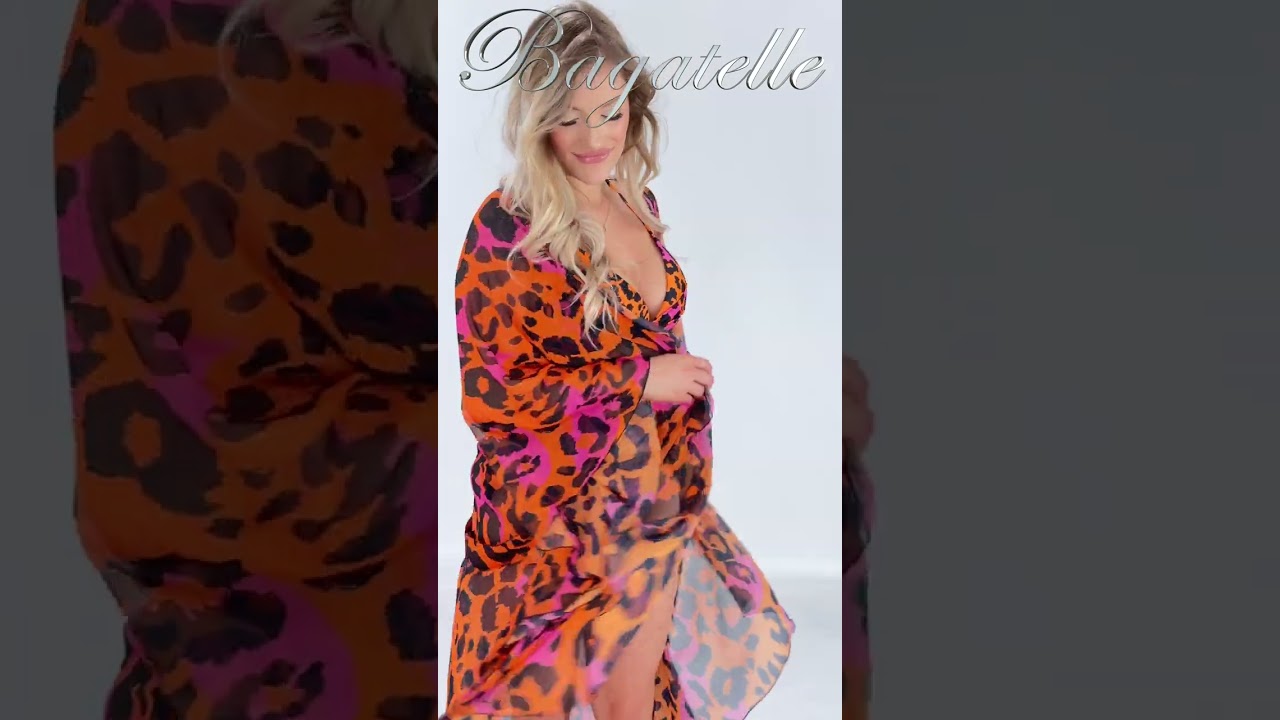 GABBIANO ANABEL D 01 101 A KOSTIUM KĄPIELOWY DWUCZĘŚCIOWY + GABBIANO KIMONO D 101 A shorts MODEL