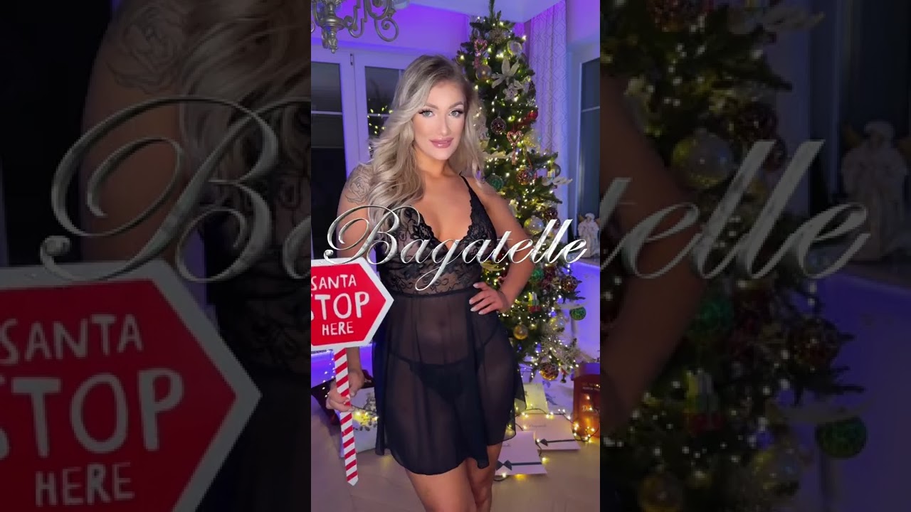 KOSZULKA IDILLIA BABYDOLL CZARNY