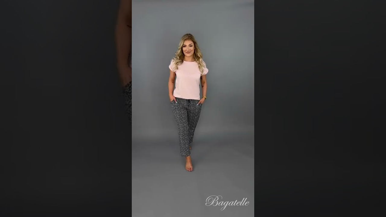 PIŻAMA ARUELLE TESSA DŁUGA RÓŻOWY