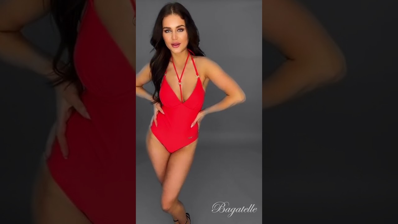 KOSTIUM KĄPIELOWY LARA G POMARAŃCZOWY