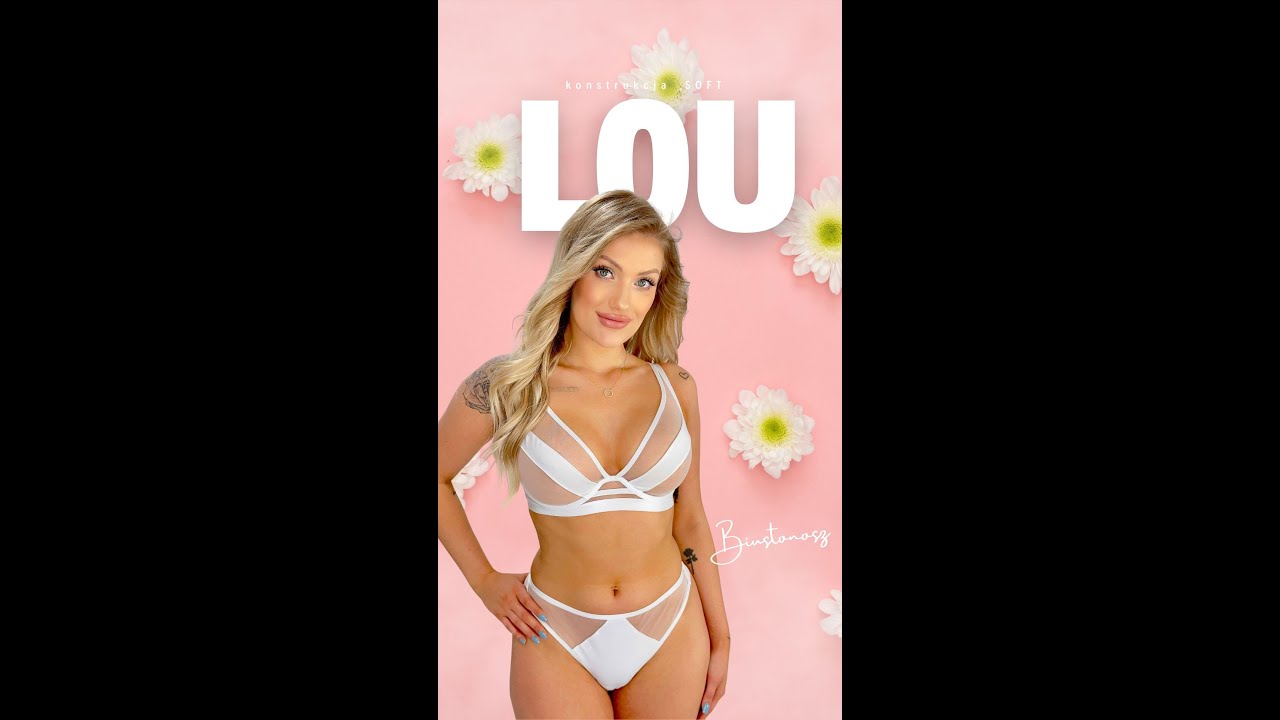 KINGA SC 932 LOU 2 BIUSTONOSZ MIĘKKI BIAŁY BRA