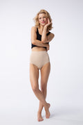 Majtki modelujące Julimex Amber Maxi Hight w kolorze beżowym