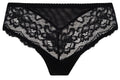 Axami V-7603 Majtki Figi Pełne czarne koronka