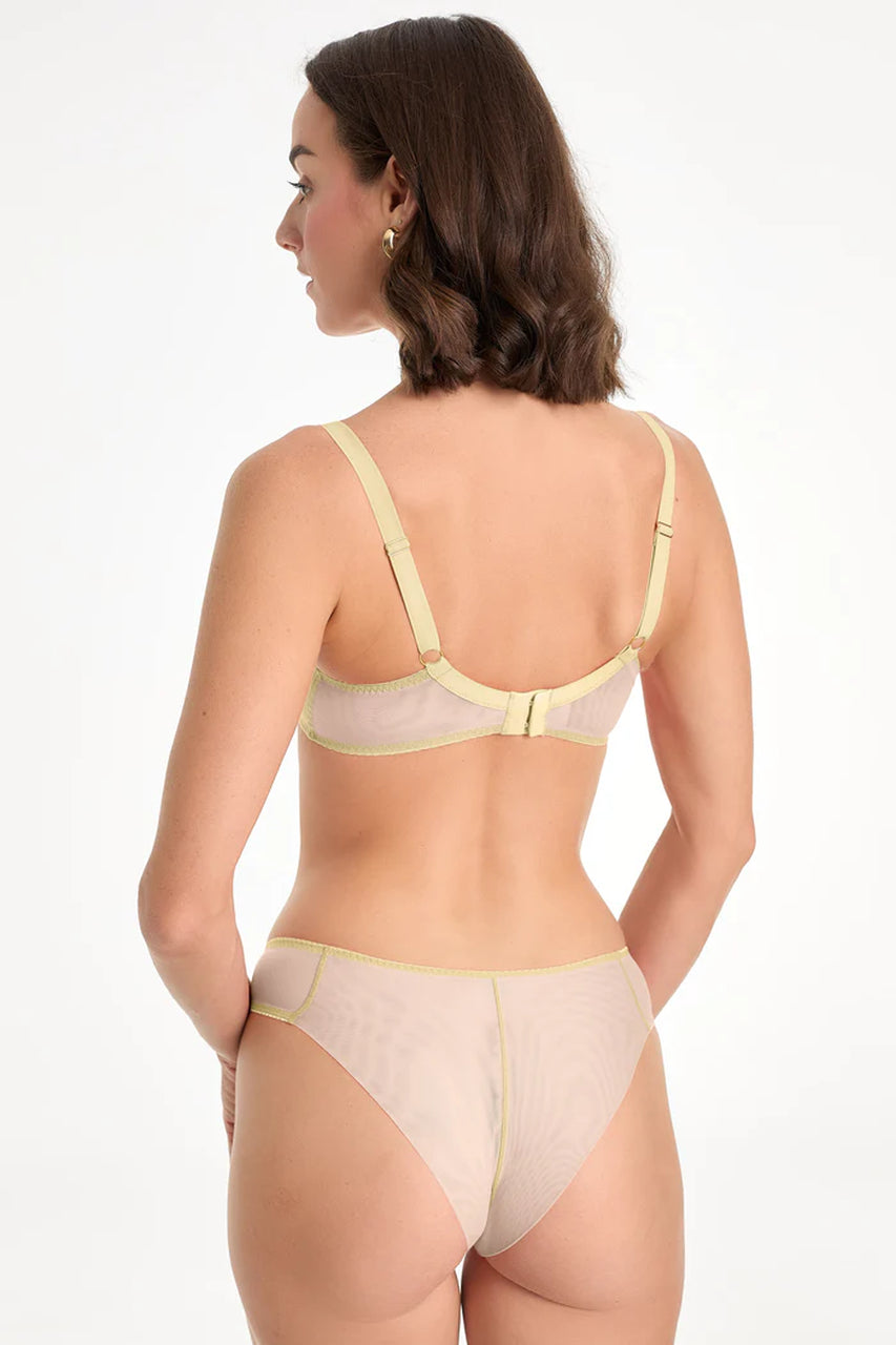 Ewa Bień C322 Karmela stringi damskie z koronką