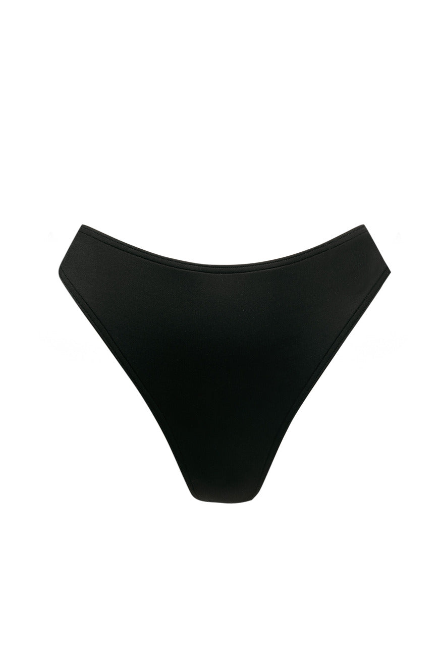Czarne figi kąpielowe Self Brazil Mini