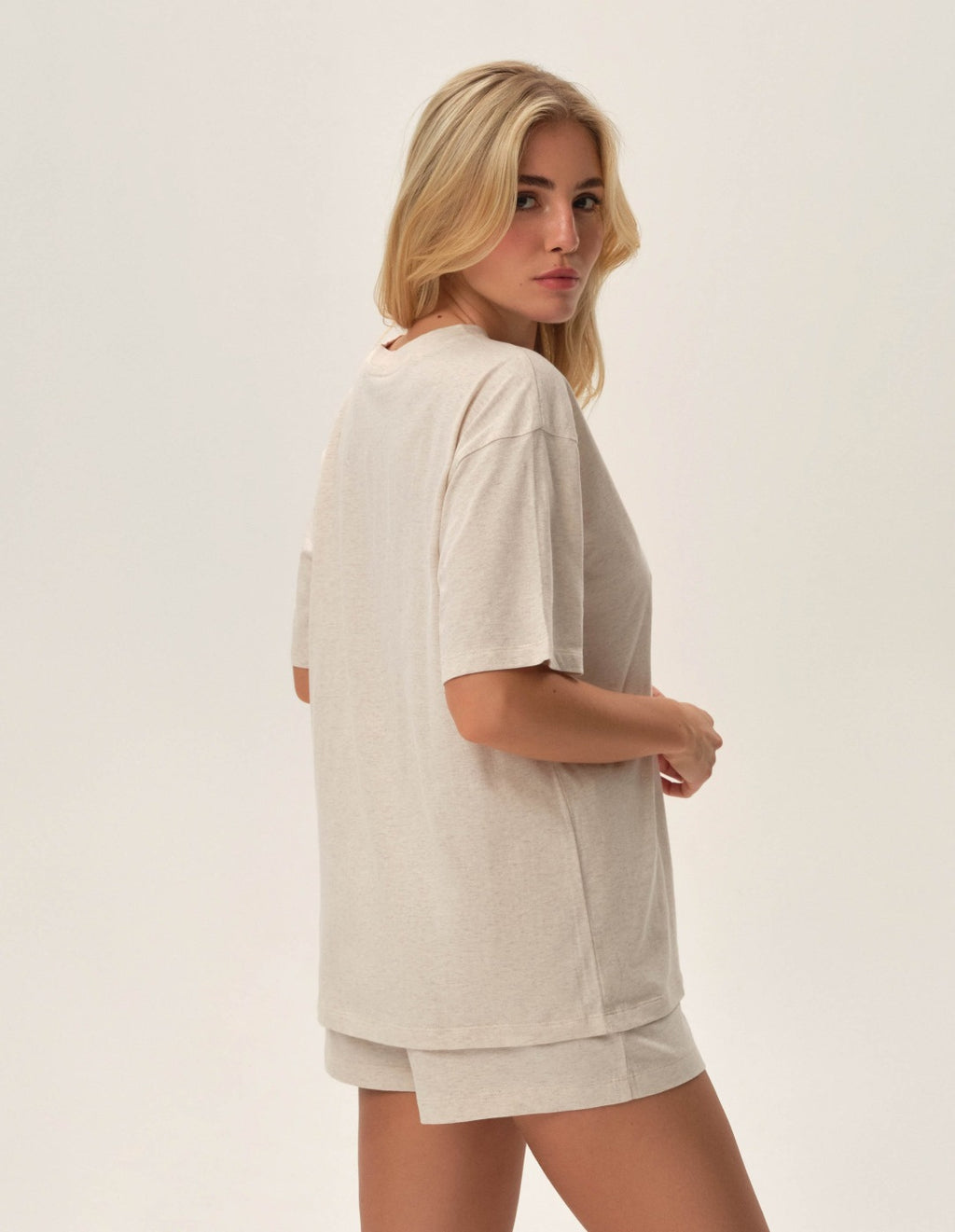 damska piżama Henderson 41888 Fune, luźna, wiskozowa, komfortowa, nocna