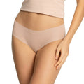 Julimex Cotton Mood Figi Klasyczne, damskie majtki bawełniane, bezszwowe, beżowe