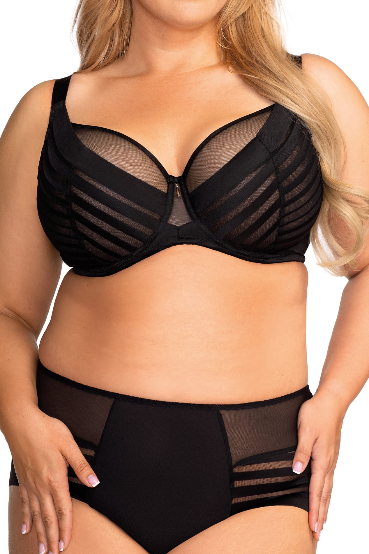 czarny biustonosz miękki Nessa Alizee