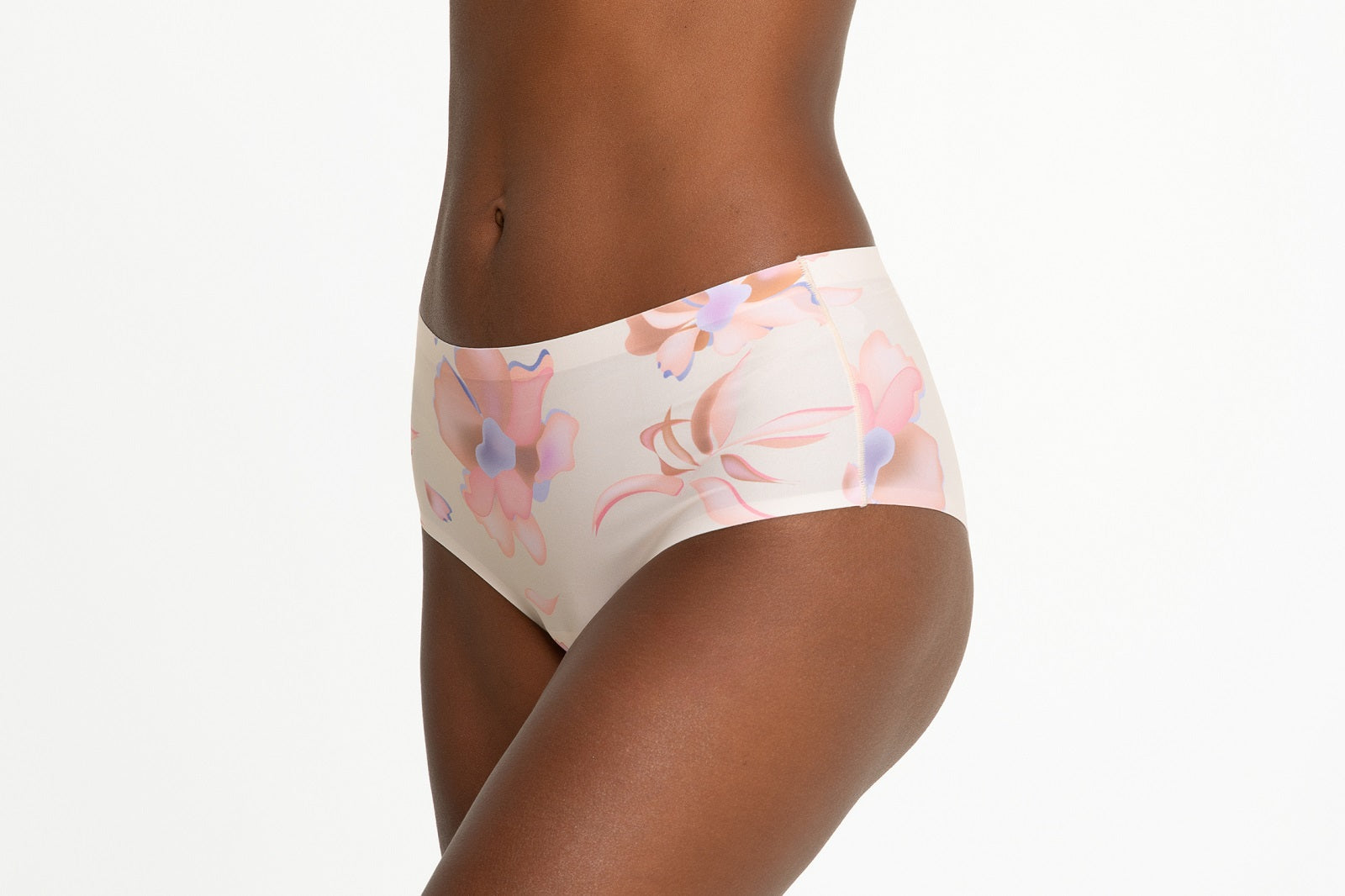 Bok majtek Paloma różowe kwiaty