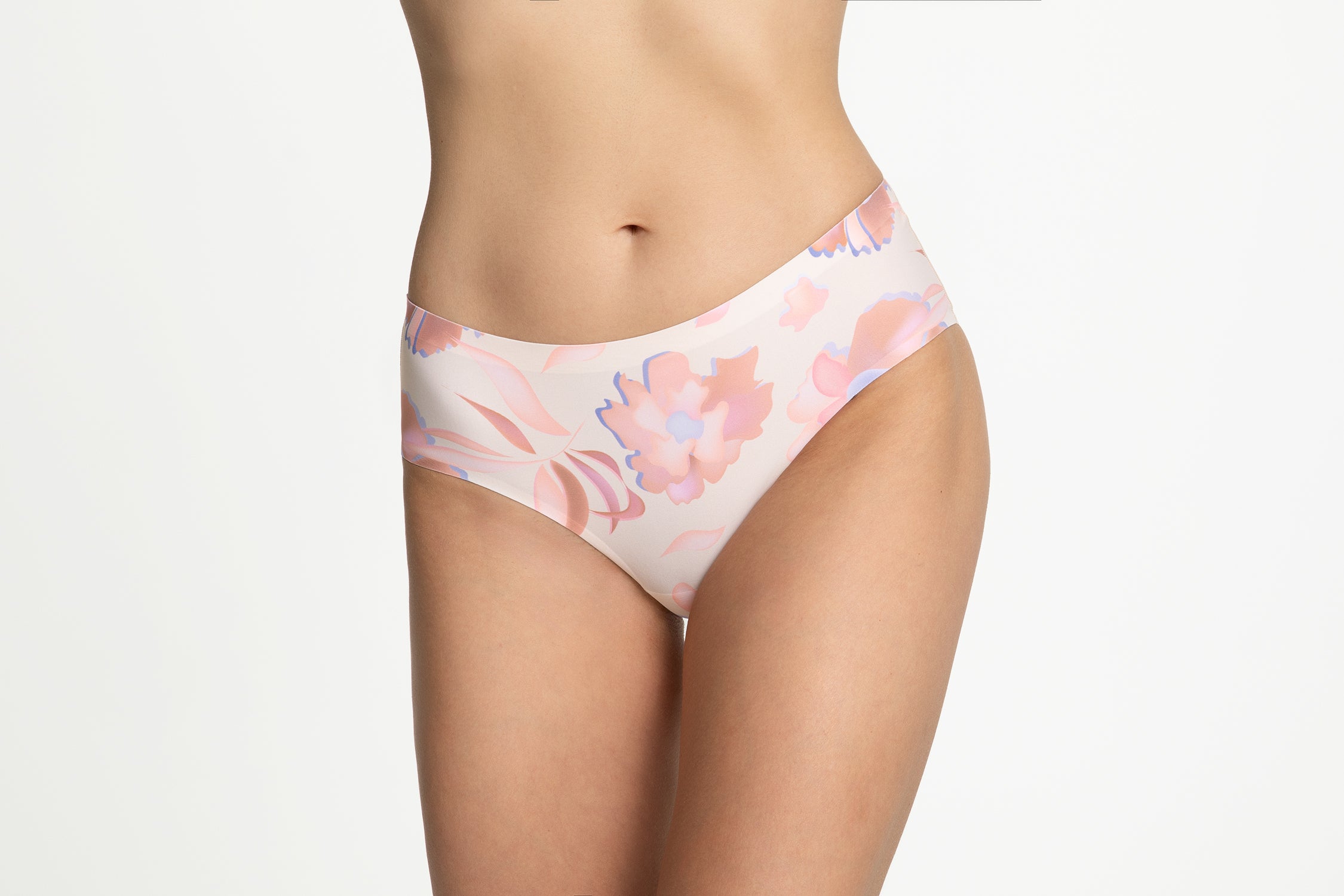 Bok majtek kwiatowy wzór