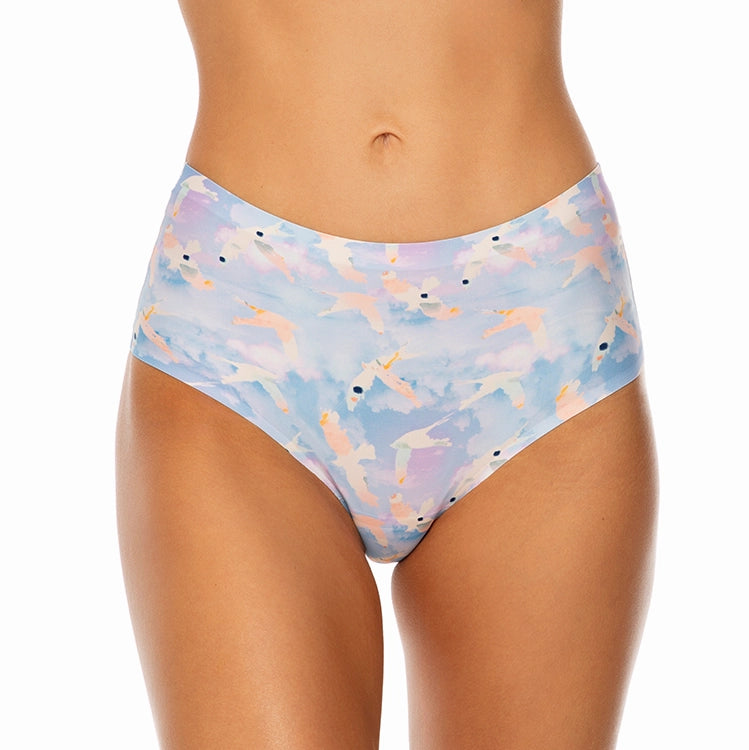 Bezszwowe figi damskie Paloma Pink Sky Brazyliany