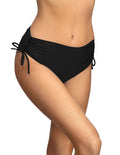 Self Beauty 3 Majtki Figi Kąpielowe czarne