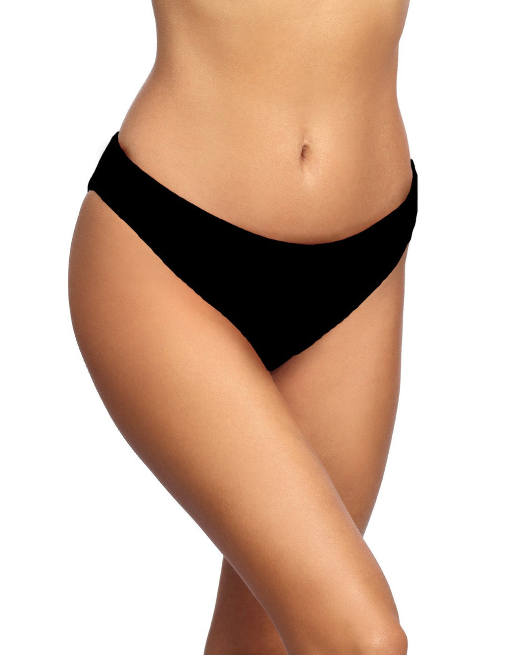 Self Fashion 3 Majtki Figi Kąpielowe, czarne, Dodatki plażowe, figi damskie, plażowe majtki