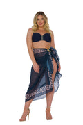 Self Pareo 13 Col 46C D95CH - narzutka plażowa, plażowe kimono, dodatki plażowe