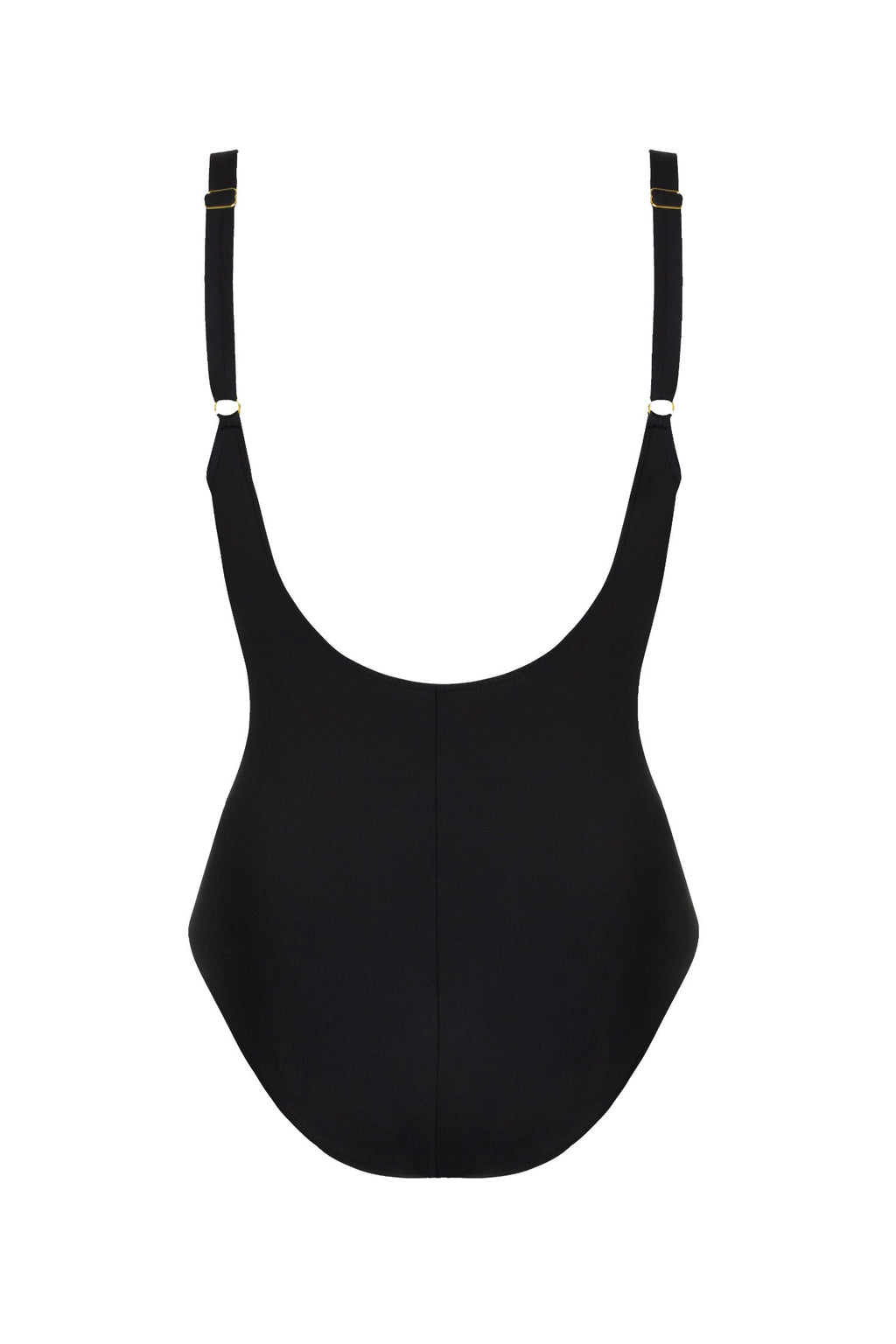 czarny kostium kąpielowy jednoczęściowy Self S1069V2 Ajaccio 2 Col 19 z regulowanymi ramiączkami