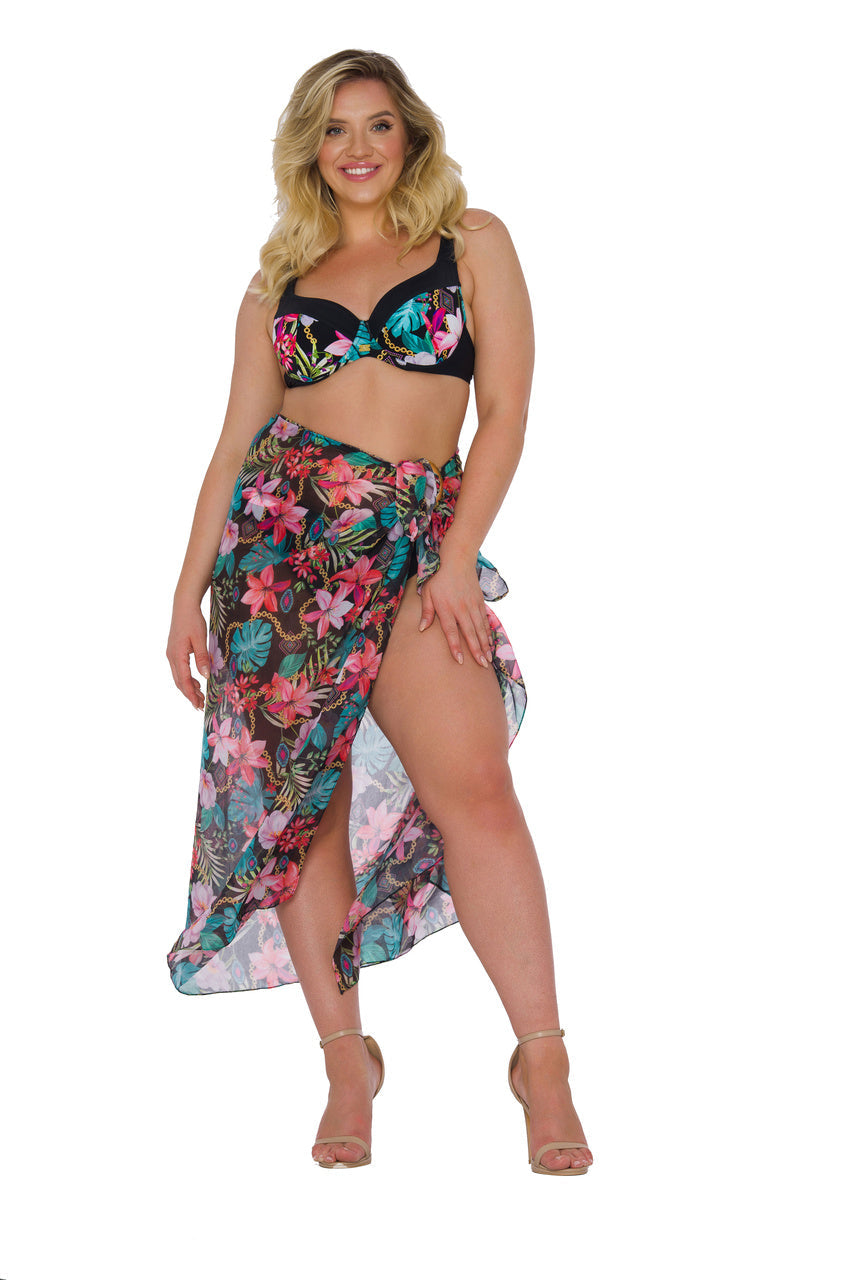 Self Pareo 13 Col 43 D95CH - pareo plażowe, dodatki plażowe, kimono plażowe, nowości