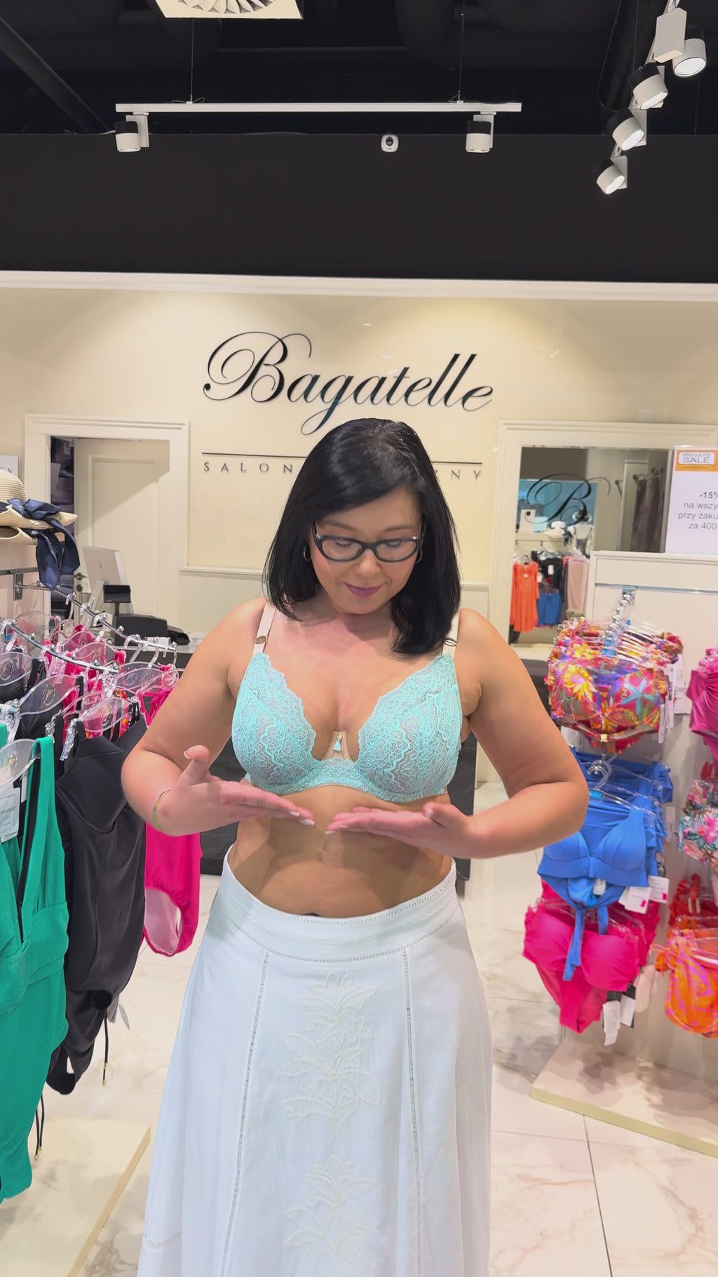 Bagatelle Azurro Sujetador Suave