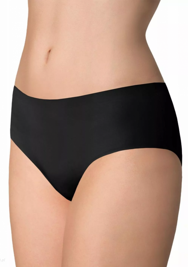 Figi bezszwowe czarne Julimex Simple Panty